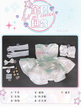 Load image into Gallery viewer, KAngel Cosplay Costume NEEDY GIRL OVERDOSE Fantasy Anniversary Colorful Dress Overload Lolita Outfit Laser Skirts Ribbon Wig
