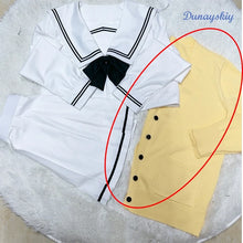 Load image into Gallery viewer, Anime You and ME and Her: A Love Story Muko Aoi MIYUKI Cosplay Costume Girl Shirt Skirt Sweater JK Uniform Halloween Costume
