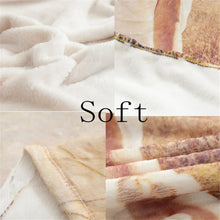 Load image into Gallery viewer, 1pc Wolf Head Blanket - Soft Flannel-like Texture, HD Digital Print - All-Season Couch, Bed, Camping Throw - Perfect Gift for Wo
