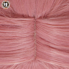 Load image into Gallery viewer, UWOWO Yae Miko Cosplay Wig Genshin Impact Inazuma Yae Miko Cosplay Hair 80cm Pink Long Hair Heat Resistant Halloween Cosplay Wig
