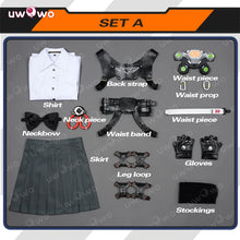 Load image into Gallery viewer, UWOWO Alice Cosplay Collab Series: Game Zenless Zone Zero ZZZ Alice Rabbit Cosplay Costume with Tail Ears Halloween Costume
