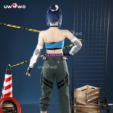Load image into Gallery viewer, UWOWO Collab Series: DVA Cosplay Game Overwatchh 2 x LEe SSERAFIMm Fearlesss DVA Cosplay Costume XS-XXL Halloween Costume
