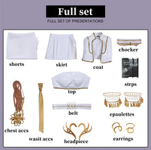 Load image into Gallery viewer, UWOWO Mira Cosplay Collab Series: Kpop Huntrix Mira White Performance Cosplay Costume XS-3XL Halloween Costume
