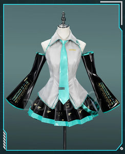 IN STOCK Mikuu Cosplay Costume DokiDoki-SR Mikku Cosplay Women Cute Short Dress Costume Mikuu Cosplay Uniform Halloween