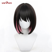 Load image into Gallery viewer, UWOWO Ellen Joe Wig Game Zenless Zone Zero/ZZZ Ellen Joe Maid Cosplay Wig Sort Black Hair 32CM
