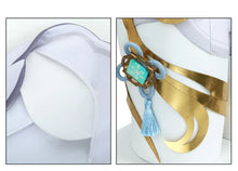 Load image into Gallery viewer, Frostflower Dew Shenhe Cosplay Costume Genshin Impact Adult Uniform Wig Anime Halloween Costumes Women Game Character Outfit
