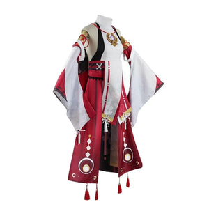 Game Impact Cosplay Yae Miko Cosplay Costumes Yae Miko Cosplay Wig Uniform Anime Chinese Style Halloween Costumes for Women