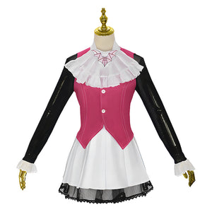 Draculaura Cosplay Costume Adult Women Bat Uniform Set Halloween Carnival Party Outfit