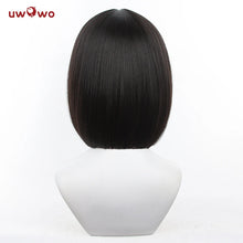 Load image into Gallery viewer, UWOWO Ellen Joe Wig Game Zenless Zone Zero/ZZZ Ellen Joe Maid Cosplay Wig Sort Black Hair 32CM
