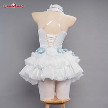 Load image into Gallery viewer, IN STOCK UWOWO Mikku Cosplay Costume Flower Fairy Dress Full Set Anime Cute Women White Bunny Jumpsuit Halloween Costumes
