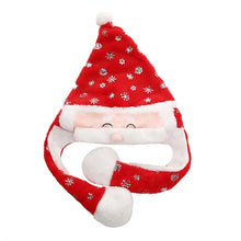 Load image into Gallery viewer, Creative Kawaii Cosplay Party  Hat  Christmas Novelty Cap Ear Moving Hat Santa Game Hat Jumping Up Cap
