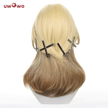 Load image into Gallery viewer, IN STOCK UWOWO Kaveh Cosplay Wig Middle Yellow Hair 50CM Long Heat Resistant For Halloween Cosplay Wear Outfit Wigs
