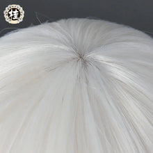 Load image into Gallery viewer, UWOWO Nierr: Automataa 2B Wig Cosplay Wig Yorhaa 2B Cosplay Wig 30cm Milky White Short Hair
