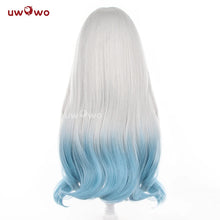 Load image into Gallery viewer, UWOWO Honkai Star Rail Firefly Cosplay Wig Long hair Grey Blue 60CM Hair Wig
