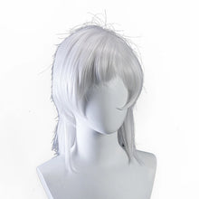 Load image into Gallery viewer, UWOWO Nierr Reincarnationn 10H YoRHa Sentinel Savior  Cosplay Wig White Short 35CM Wig
