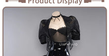 Load image into Gallery viewer, IN STOCK UWOWO Nierr: Automataa 2B Bunny Suit Cosplay YoRHaa No. 2 Type B Cosplay Coat with Bodysuit Halloween Costumes Costume
