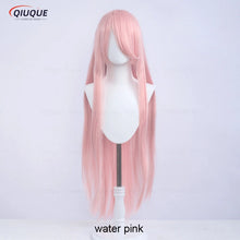 Load image into Gallery viewer, 73 Colors 100cm Long Straight Cosplay Wig Anime Compatible Universal Omopinenet Heat Resistant Synthetic Hair Wigs + Wig Cap
