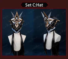 Load image into Gallery viewer, UWOWO Collab Series:Capitano Cosplay Game Genshin Impact Fatui Harbingers Il Capitan Cosplay Costume New Outfit Halloween Cos
