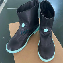 Load image into Gallery viewer, Anime Miku Cosplay Costume Wig Shoes Japan Leather Midi Dress Miku Cosplay Female Halloween Costume Girls JK Uniform Women Men
