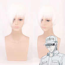 Load image into Gallery viewer, Synthetic Cosplay Wig Inspired By Cells At Work Platelet-White Cell-Red Cell-T Cell-Macrophage Costume Anime Party Hair
