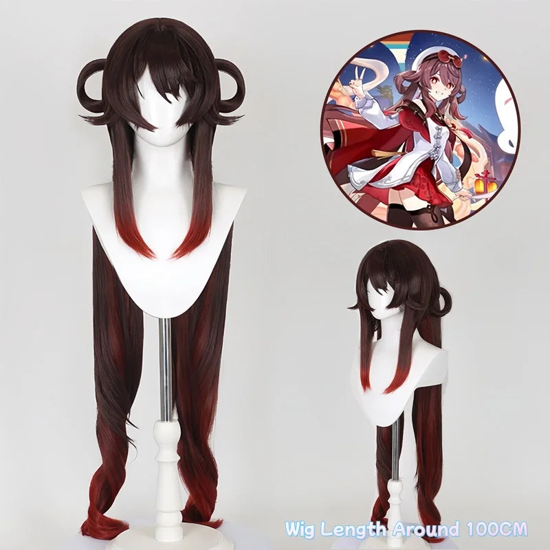 Hutao Cosplay Costume Game Genshin Impact New Skin Cherries Snow-Laden  Hutao Cosplay Costume Plus Size