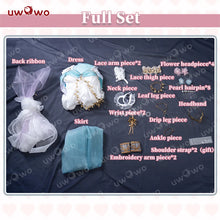 Load image into Gallery viewer, LAST BATCH UWOWO Exclusive Genshin Impact Fanart Kokomi Muse Goddess Gown  Dress Cosplay Costume
