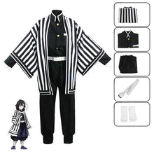 Load image into Gallery viewer, Anime Kimetsu No Yaiba Iguro Obanai Kimono Uniform Anime Pruik Cosplay Kostuum Halloween Feest
