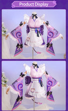 Load image into Gallery viewer, UWOWO Yumemizuki Mizuki Cosplay Collab Series: Game Genshin Impact Yumemizuki Mizuki Cosplay Costume With Fan
