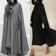 Load image into Gallery viewer, Cosplay Vintage Medieval Gothic Creed Hooded Cloak Thin Coat Women Vampire Devil Capes Pirate Robes
