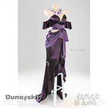 Load image into Gallery viewer, Anime Overlord Season 4 Cosplay Albedo Costume Sexy Up Slim Dress Necklace Lolita Party Uniform Halloween Christmas Carnival Wig
