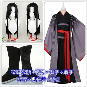 Grandmaster Of Demonic Cultivation Wei Wuxian Yi Ling Jiang Cheng Jiang Yan Li Lan Wangji Cospaly Costume Han Fu Halloween