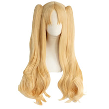 Load image into Gallery viewer, UWOWO Ereshkigall Cosplay Wig Anime Blonde Cosplay Hair Ponytail 80cm Long Gold Halloween Cosplay Wigs Party
