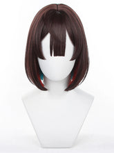 Load image into Gallery viewer, IN STOCK UWOWO Honkai Star Rail Cosplay Xueyi Wig Short Brown Hair Heat Resistant For Women Halloween Cosplay Wear
