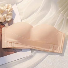 Load image into Gallery viewer, Big Breasts Underwear Sexy Lingerie S-Xl Plus Size Front Buckle Seamless One-piece Bra Cup Invisible Strapless Bra For Women
