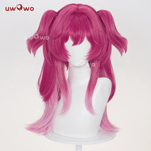 Load image into Gallery viewer, UWOWO Lupa Wig Game Wuthering Waves WuWa Lupa Cosplay Wig Long Hair Purple Pink Hair Halloween Wig

