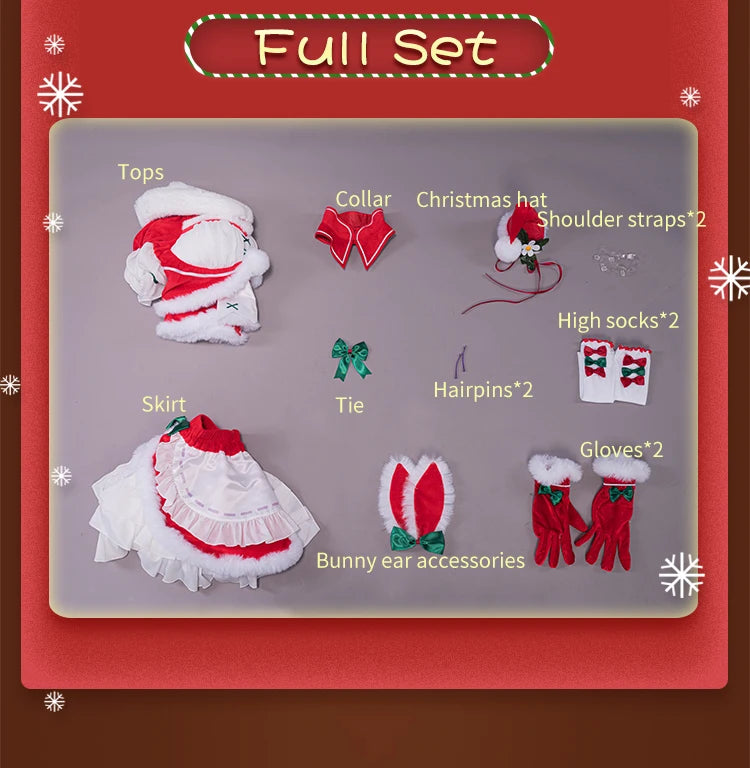 IN STOCK UWOWO Ramm Cosplay Costume Re:Zeroo Remm/Ramm Christmas Cosplay Party Halloween Costumes New Year Costume