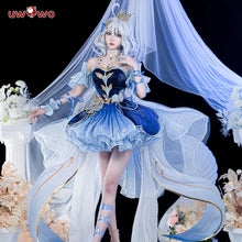 Load image into Gallery viewer, LAST BATCH UWOWO Genshin Impact Fanart Focalors Lily of the Valley Balll Gownn Dress Cosplay Costume
