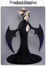 Load image into Gallery viewer, LAST BATCH UWOWO Game Azurr Lanee IJN Owari Cosplay Costume Black Dress Halloween Costume With Headwear
