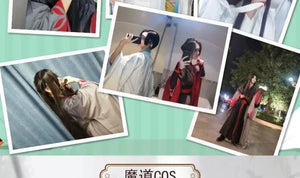 Grandmaster Of Demonic Cultivation Wei Wuxian Yi Ling Jiang Cheng Jiang Yan Li Lan Wangji Cospaly Costume Han Fu Halloween