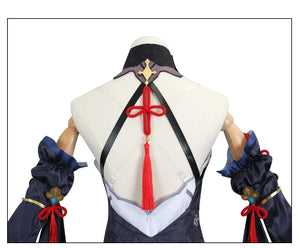 Frostflower Dew Shenhe Cosplay Costume Genshin Impact Adult Uniform Wig Anime Halloween Costumes Women Game Character Outfit