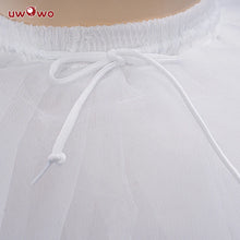 Load image into Gallery viewer, UWOWO Genshin Impact Maid Ver Petticoat For Hutao Kokomi Ayaka Ganyu Keqing Universal Maid Crinoline Black White Maid Best Match
