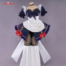 Load image into Gallery viewer, In Stock  Mona Cosplay Maid Costume Game Genshin Impact Cosplay Fanart Exclusive Mona Maid Ver Costume For Girl Kid Outfits
