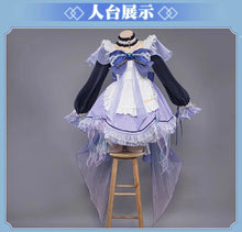 Load image into Gallery viewer, 【Wetrose】In Stock Kokomi Maid Cosplay Costume Genshin Impact Artist&#39;s Exclusive Fanart Sangonomiya Dress Set Wig Halloween Xmas
