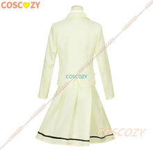 Load image into Gallery viewer, Anime WataMote Tomoko Kuroki Cosplay Costume Women Yellow Jk Skirt High School Convention Uniform Socks Tie Set
