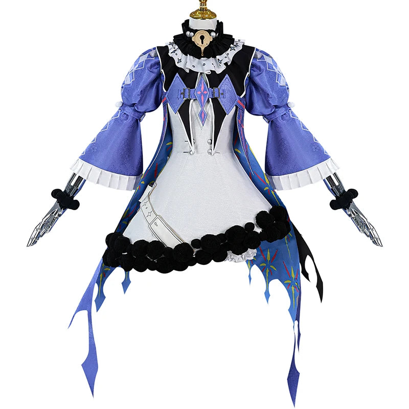 UWOWO Roccia WuWa Cosplay Collab Series:Game Wuthering Waves Roccia WuWa Cosplay Costume Halloween Costume