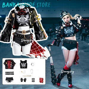 Game Zenless Zone Zero Lucy Cosplay Costume Goth Lolita Dress Wig Mask Helmet Uniform ZZZ Role-playing Anime Party Suit XS-2XL
