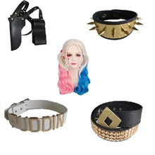 Load image into Gallery viewer, Cosplay  Squad Suicide  Monster  Bracelet Belt necklace Gloves Accessories Full Set Wig Harley
