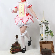 Load image into Gallery viewer, Cosplay Anime Magical Girl Kaname Madoka Cosplay Costume Bow Arrow Magica Kaname Dress Wig Kaname Madoka Outfits for Comic Con
