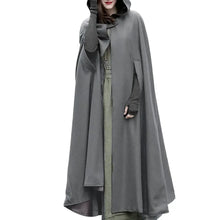 Load image into Gallery viewer, Cosplay Vintage Medieval Gothic Creed Hooded Cloak Thin Coat Women Vampire Devil Capes Pirate Robes
