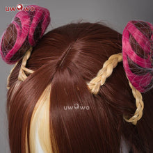 Load image into Gallery viewer, UWOWO Cosplay Flora Wig Fairy Wings Cosplay Wigs Long Brown Hair
